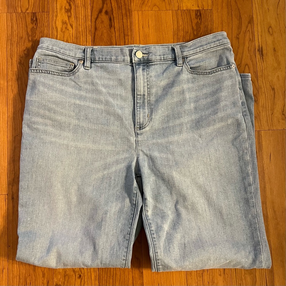 Lands’ End 16T Light Wash Ankle Jeans, Excellent Condition